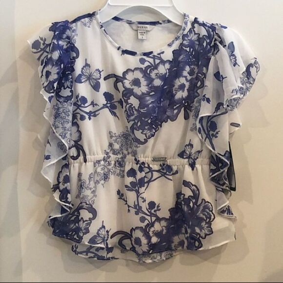 Guess Other - Guess flower print chiffon top